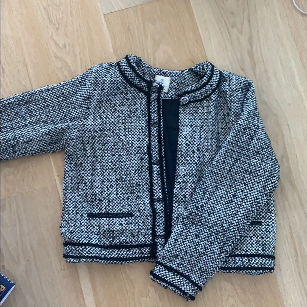 Thick dress jacket for kids from lands end